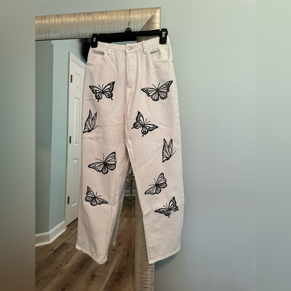 Butterfly jeans